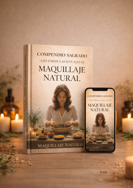 Descubre el Compendio Sagrado con +130 Fórmulas Rituales que Transforman tu Piel, tu Belleza y tu Negocio Consciente.